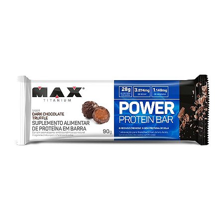 POWER PROTEIN BAR 90G MAX TITANIUM