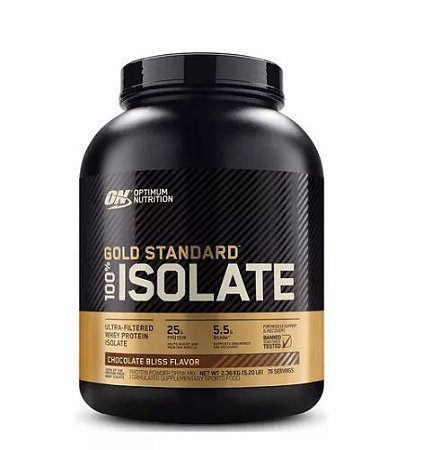 GOLD STANDARD 100% WHEY ISOLATE 2.36KG OPTIMUM