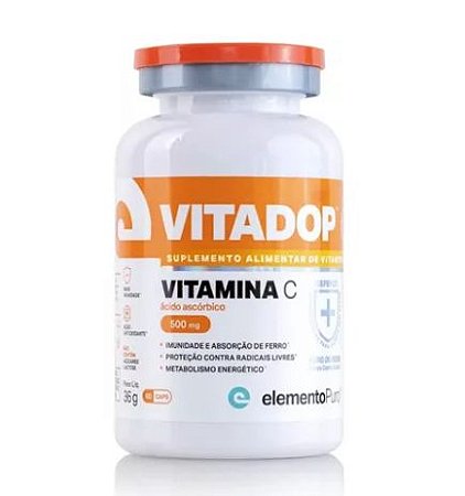 VITADOP C 500MG 60 CAPS ELEMENTO PURO
