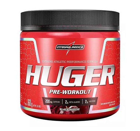 HUGER PRE WORKOUT 160G INTEGRALMEDICA