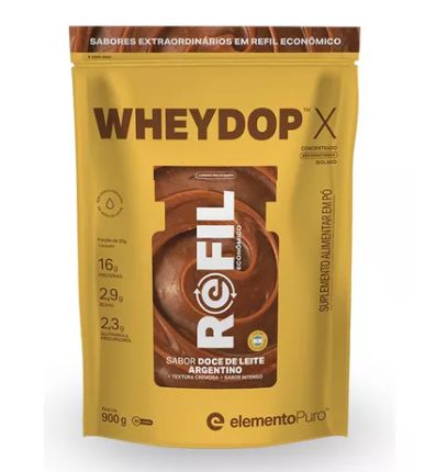 WHEYDOP X REFIL 900GR ELEMENTO PURO