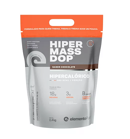 HIPER MASSDOP 2,4KG ELEMENTO PURO