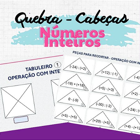Quebra-Cabeças: Números Inteiros