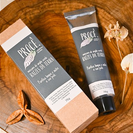 Máscara de Argila Verde - Raízes da Terra 75g