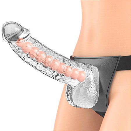 Strap ON com Pênis Realistico Articulado