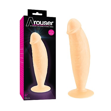 Arouser - Pênis de Silicone com ventosa 15cm