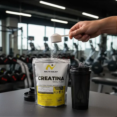 Creatina 100% Pura Monohidratada 250g Matéria Prima Importada