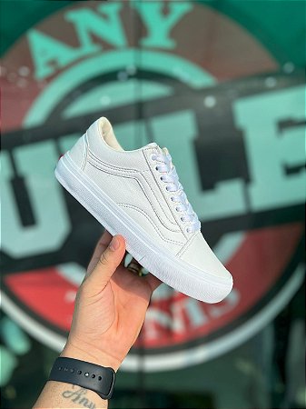 Tênis Vans Old Skool Branco Premium