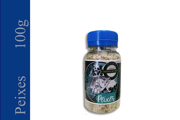 Tempero para Peixes pote com 100g