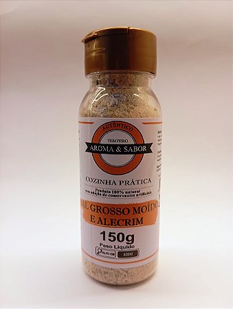 Tempero Sal grosso moído com alegrim 150g