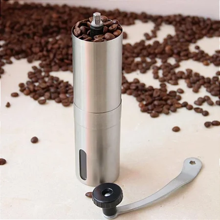 Moedor de cafe manual Inox