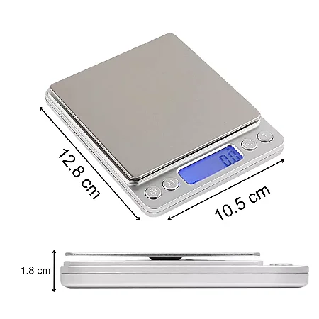 Balança Digital De Alta Precisão 0,1g-2kg Profissional/Entusiasta
