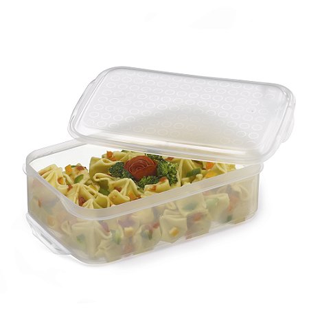 Pote Retangular Hermético 1,8 L