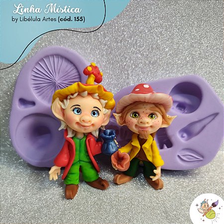 Molde Gnomos coleção Libélula