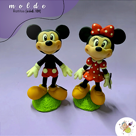 Moldes de silicone ratitos cod.131