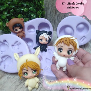 Molde Combo Chibinhos