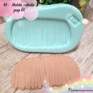Molde Cabelo Pop