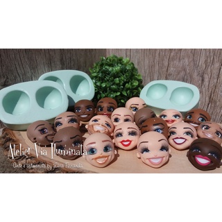 Moldes Rostinhos Sorrindo - Combo