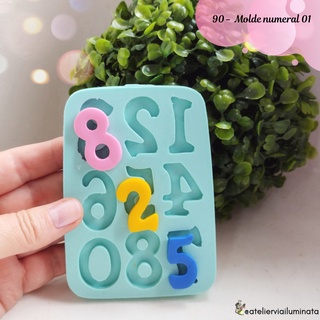 Molde de Silicone Numeral