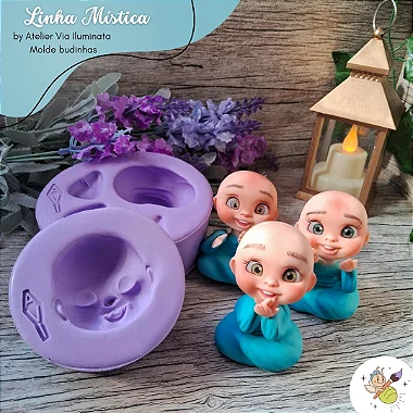 Moldes de Silicone para biscuit budinhas