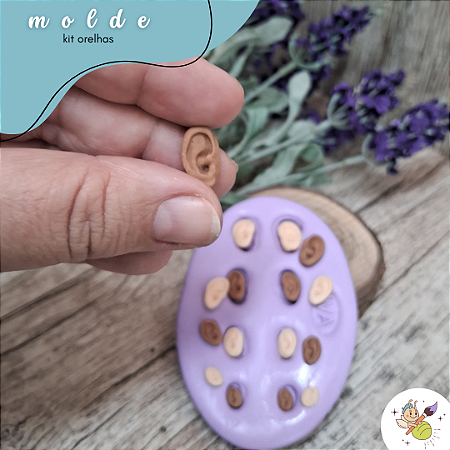 Molde kit orelhas