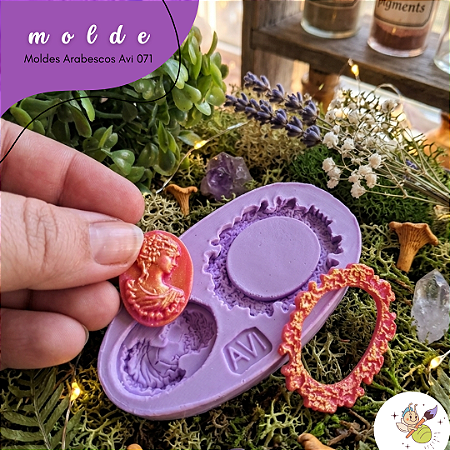 Molde Arabescos Avi 071