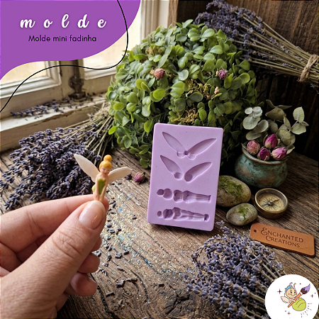 Moldes mini fadinha