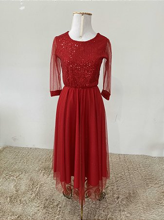 Vestido Ele Vive - Vermelho