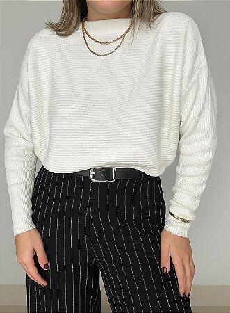 Blusa tricô Modal