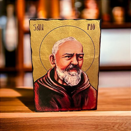 Ícone São Padre Pio