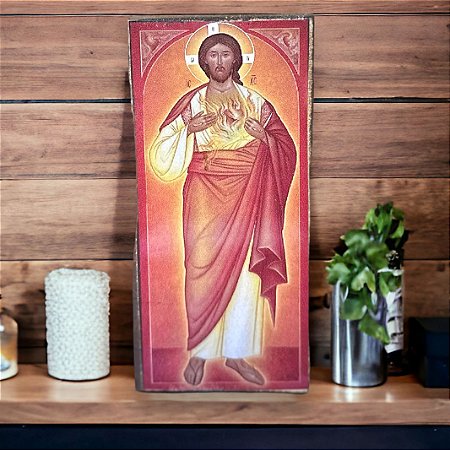 Ícone Fornalha Ardente (Sagrado Coração)