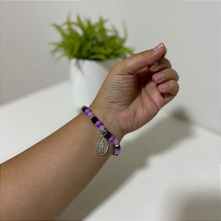 Pulseira de Cristal Nossa Senhora de Guadalupe
