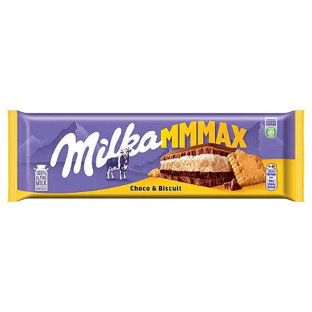 MILKA MMMAX CHOCO E BISCUIT 300GR