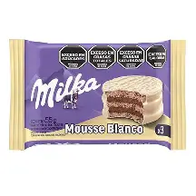MILKA ALFAJOR MOUSSE BLANCO 55GR