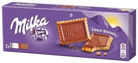 MILKA CHOCO BISCUITS 150GR
