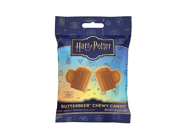 JB HARRY POTTER BUTTER BEAR CHEWY CANDY 59Ghttps://www.jellybelly.co.uk/app/uploads/2022/08/HP_Butterbeer-Chewy_59g_Bag-960x704.jpg
