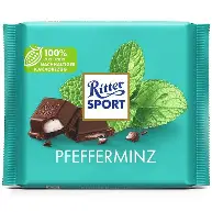 RITTER SPORT PFEFFERMINZ 100GR