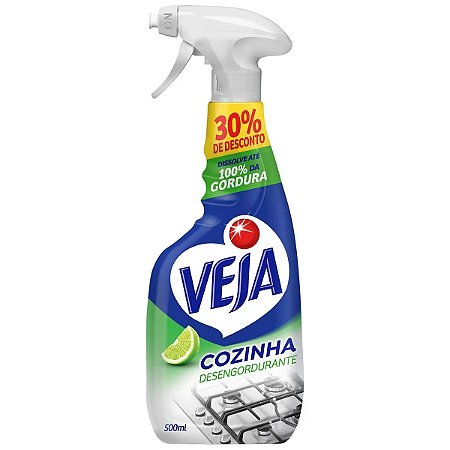 Limpador Veja Desengordurante 500ml com Pulverizador