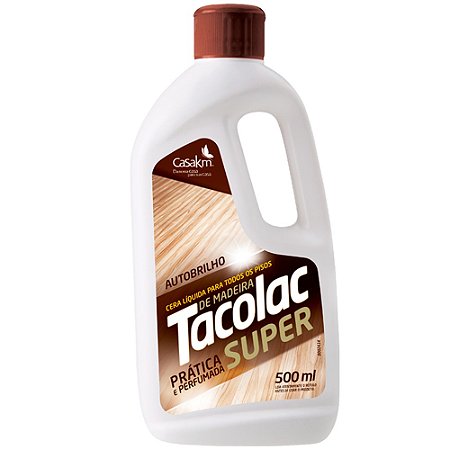 Cera Tacolac Super Pisos de Madeira 500 ml