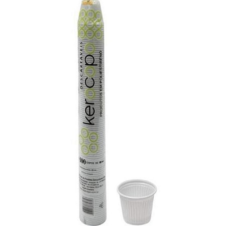 Copo descartável com 50 ml Kerocopo - 100 unidades