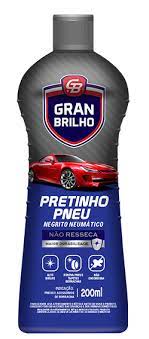 Pretinho Pneu Gran Brilho