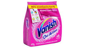 Tira-Manchas Pó Vanish Oxi Action Pacote 400g Refil Econômico