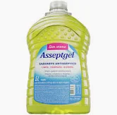 Sabonete Antisseptico Asseptgel Sem Aroma - Galão 5 Litros