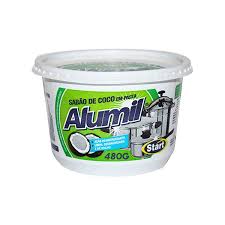 Sabão em Pasta Coco Alumil Pote 480g