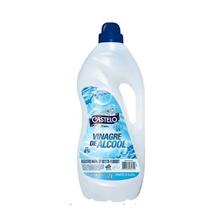 Vinagre de Álcool 6% Castelo 2 litros