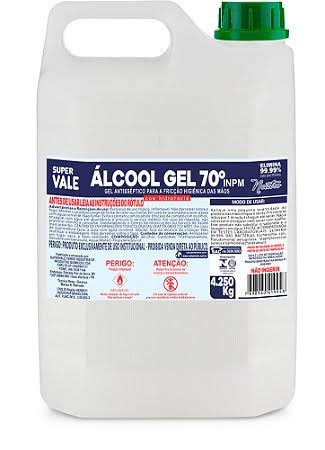 Álcool Gel 70° Super Vale 5L