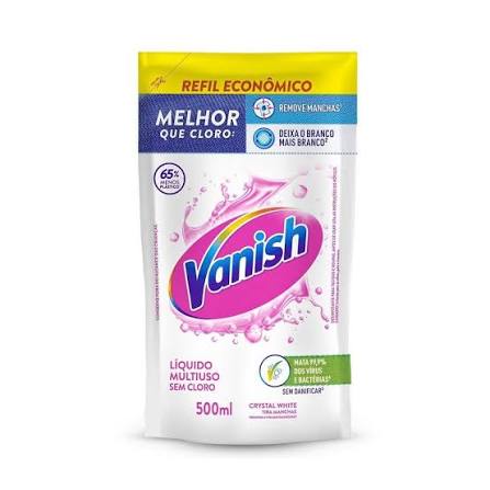 Tira Manchas Vanish Gel Multiuso Crystal White Refil 500ml