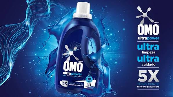 Lava Roupas Liquido OMO Ultra Power 1.8L