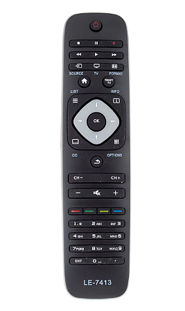 CONTROLE REMOTO PARA SMART TV PHILIPS LED  -  SKY-7413