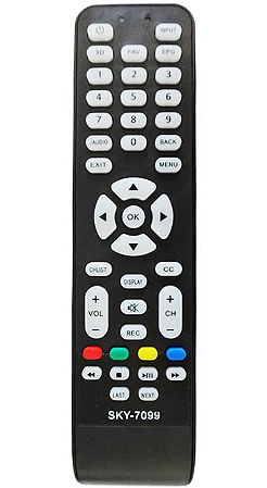 CONTROLE REMOTO PARA TV AOC  -  SKY-7099